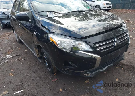 2024 Mitsubishi Mirage G4 Black Edition/Es/Le from USA, damaged, VIN ML32FUFJ7RHF20294